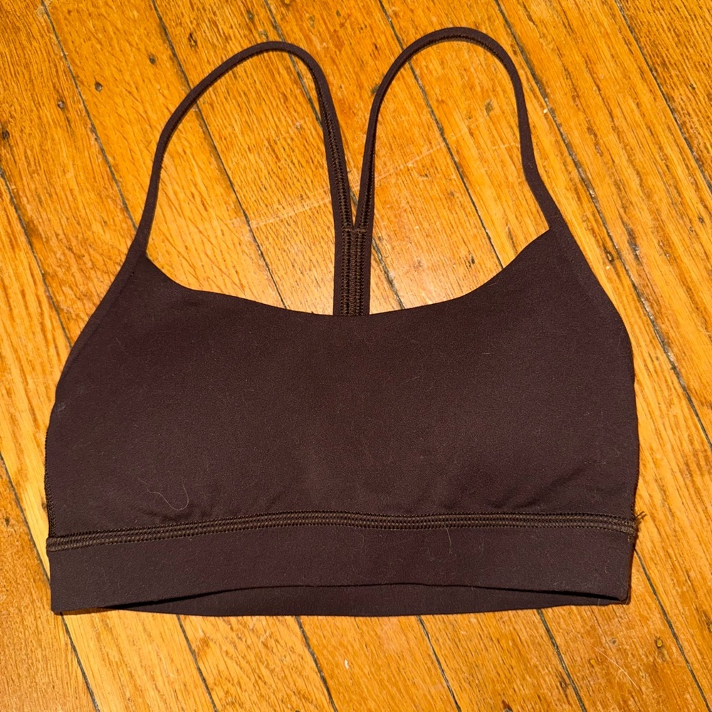 Lululemon Athletica Dark Brown Sports Bra